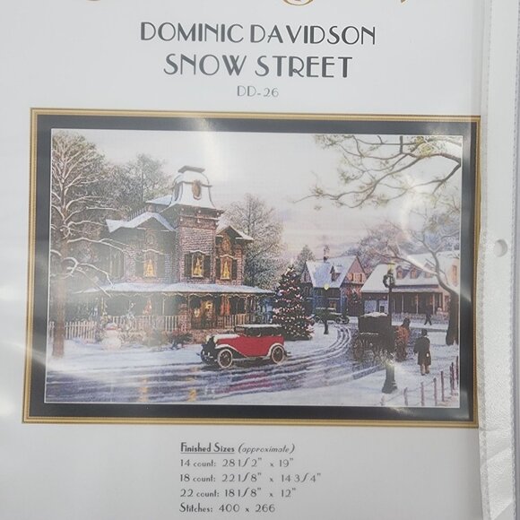 Lot of 9 Mystic Stitch Cross Stitch Patterns Nicky Boehme Christmas Floral - Picture 4 of 14